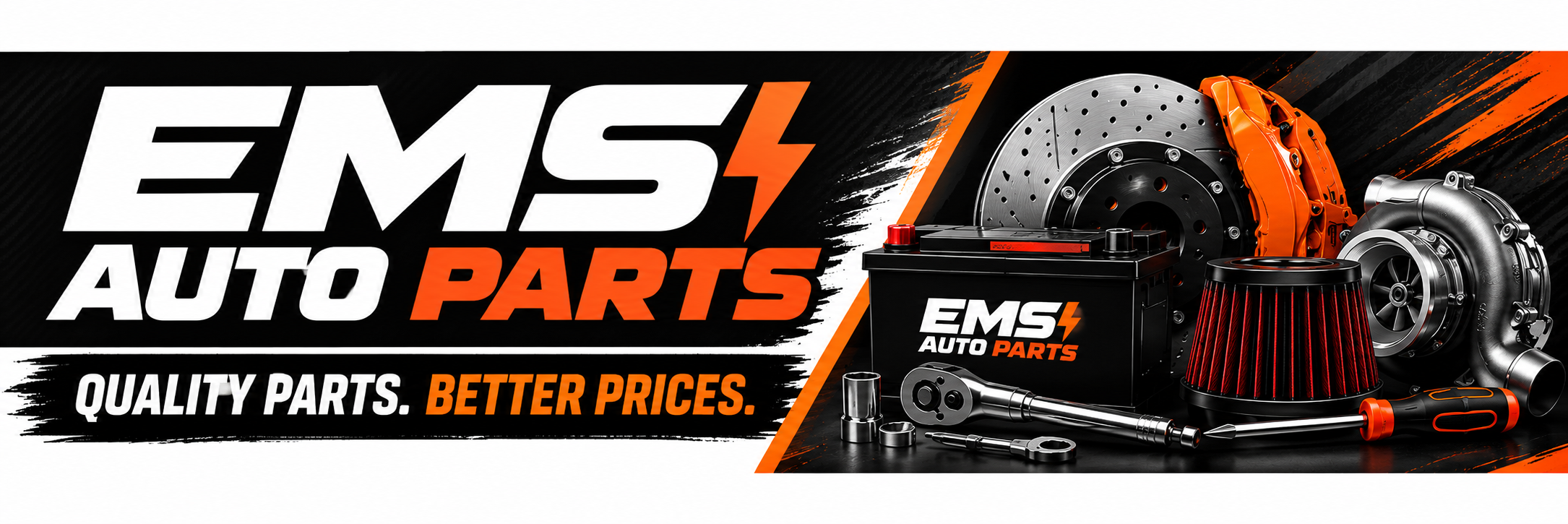 EMS Auto Parts automotive banner